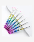 Set de Pinceles Rainbow de 7 Piezas- J043